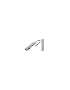 Conceptronic DONN28G base para portátil y replicador de puertos Alámbrico USB 3.2 Gen 1 (3.1 Gen 1) Type-C Gris 2