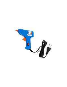 Pistola termofusible mini liderpapel de 25w con gatillo dispensador y 2 barras de repuesto de 7 mm diametro x 100 mm