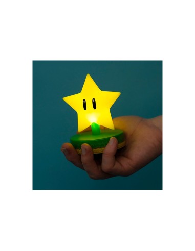 Lampara Icons Estrella Super Mario 10 cm