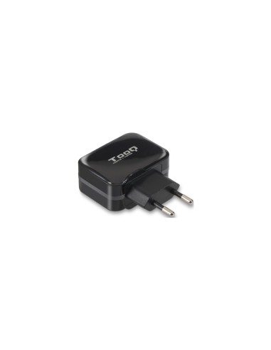 CARGADOR TOOQ 2 PUERTOS USB A 3.4A NEGRO TQWC-1S02