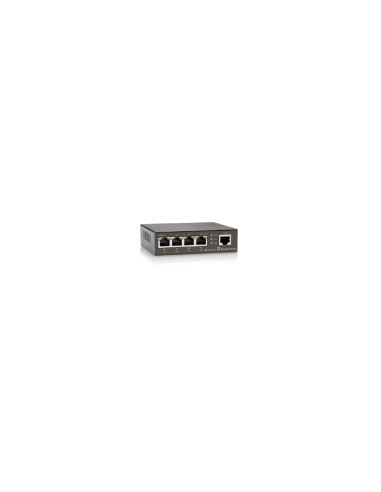 SWITCH LEVEL ONE GEP-0523 5PTOS 10/100/1000 NEGRO GEP-0523
