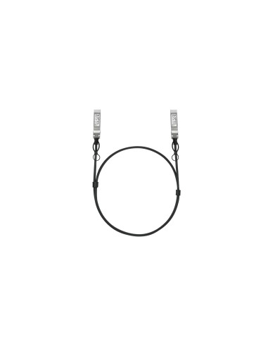 TP-Link Omada SM6220-1M Cable de fibra óptica e InfiniBand SFP28 Negro, Plata