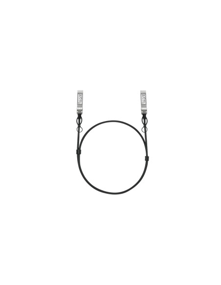 TP-Link Omada SM6220-1M Cable de fibra óptica e InfiniBand SFP28 Negro, Plata