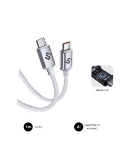 SUBBLIM CABLE OPTIMUS 60W C-C 1m WHITE