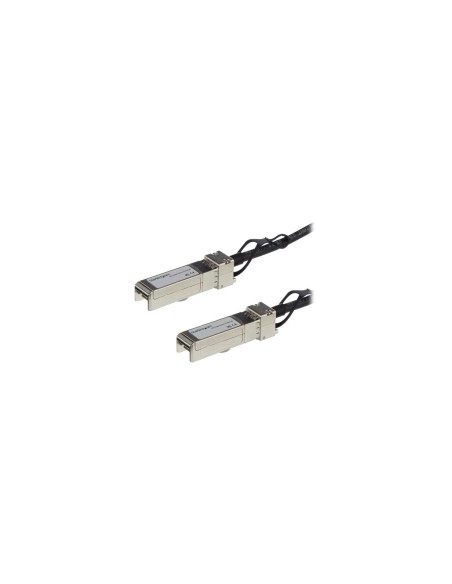 StarTech.com Cable de 1m SFP+ Direct-Attach Twinax MSA - 10 GbE Macho a Macho - Negro