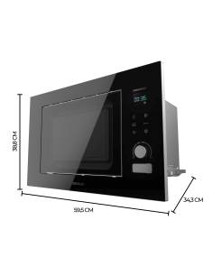 Microondas encastrable GrandHeat 2090 Built-In Touch Black 2