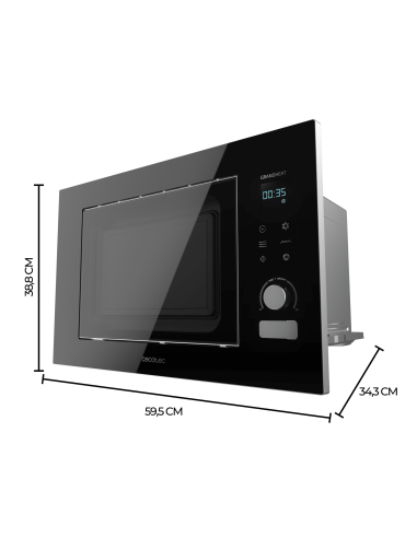 Microondas encastrable GrandHeat 2090 Built-In Touch Black
