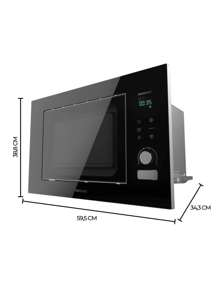 Microondas encastrable GrandHeat 2090 Built-In Touch Black