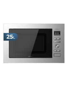 Microondas encastrable grandheat 2590 built-in steel black