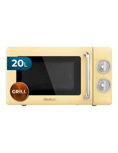 Microondas 20l con grill ProClean 3110 Retro Yellow