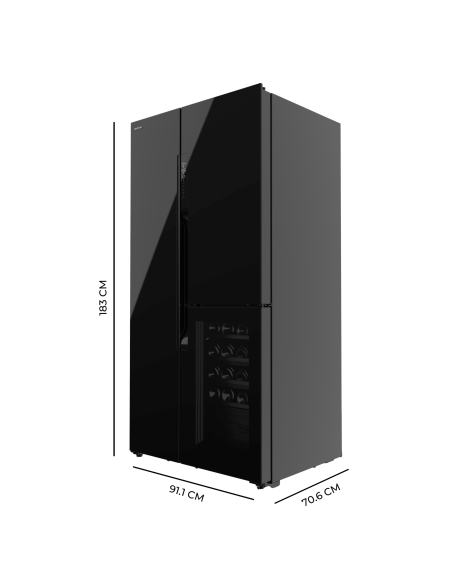 Bolero CoolMarket TDW 548 Black Glass E