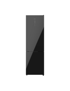Frigorífico Bolero CoolMarket Combi 356 Black Glass D