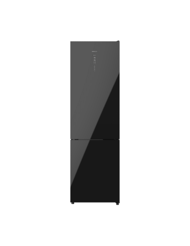 Frigorífico Bolero CoolMarket Combi 356 Black Glass D
