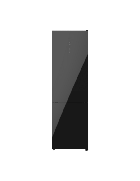 Frigorífico Bolero CoolMarket Combi 356 Black Glass D