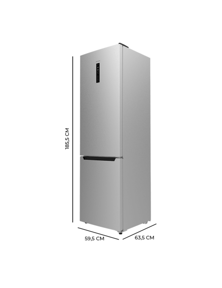 Frigorífico Bolero CoolMarket Combi 322 Inox D