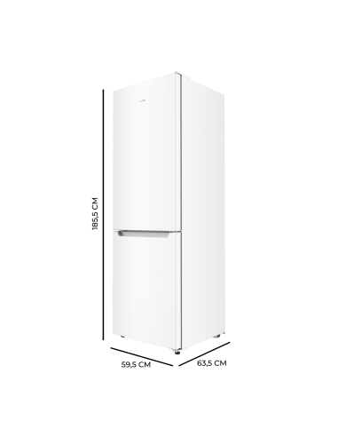 Frigorífico Bolero CoolMarket Combi 322 White E