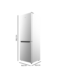 Frigorífico Bolero CoolMarket Combi 322 Inox E 2