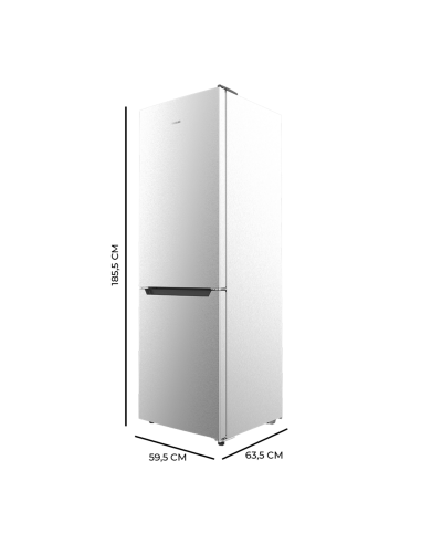 Frigorífico Bolero CoolMarket Combi 322 Inox E