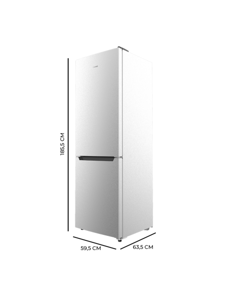 Frigorífico Bolero CoolMarket Combi 322 Inox E