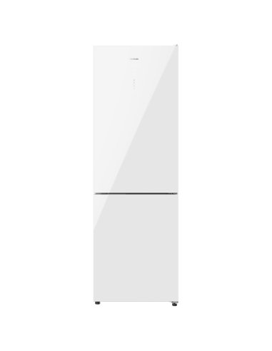 Frigorífico Bolero CoolMarket Combi 322 Glass White E