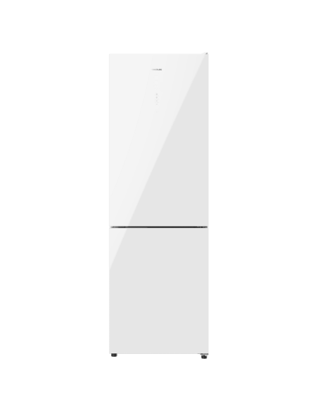 Frigorífico Bolero CoolMarket Combi 322 Glass White E