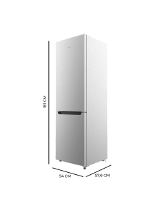 Frigorífico Bolero CoolMarket Combi 250 Inox D 2