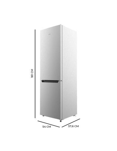 Frigorífico Bolero CoolMarket Combi 250 Inox D