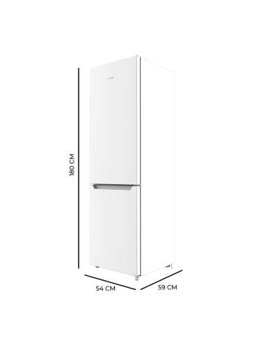 Frigorífico Bolero CoolMarket Combi 250 White E
