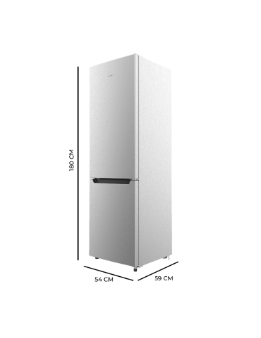Frigorífico Bolero CoolMarket Combi 250 Inox E