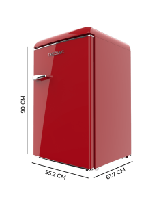 Frigorífico Bolero CoolMarket TT Origin 110 Red E 2