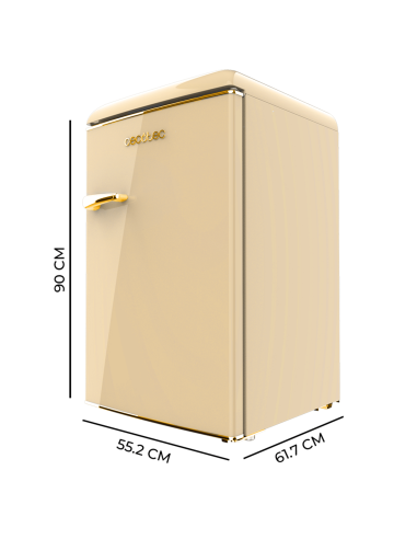 Frigorífico Bolero CoolMarket TT Origin 110 Beige E