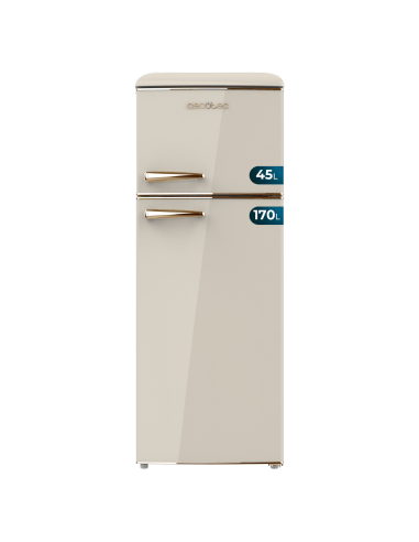 Frigorífico Bolero CoolMarket 2D Origin 215 Beige E