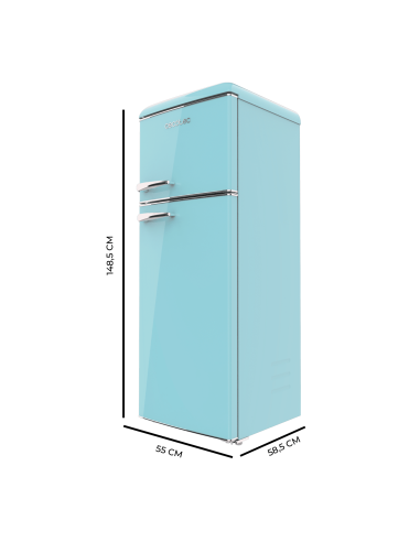 Frigorífico Bolero CoolMarket 2D Origin 215 Blue E