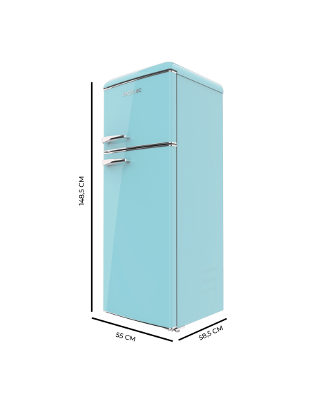 Frigorífico Bolero CoolMarket 2D Origin 215 Blue E