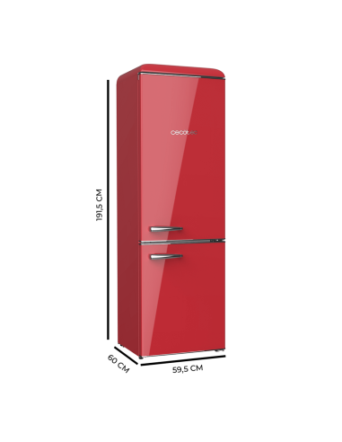 Frigorífico Bolero CoolMarket Combi Origin 300 Red E