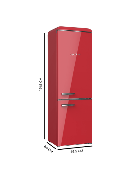 Frigorífico Bolero CoolMarket Combi Origin 300 Red E