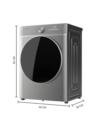 Lavadora secadora Bolero Wash&Dry 10680 Inverter Steel B