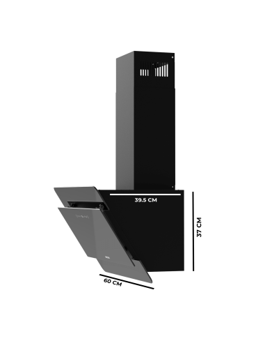 Flux DT 608000 Glass Black A++