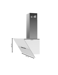 Flux DT 908010 Glass White A++ 2