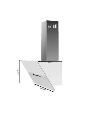 Flux DT 908010 Glass White A++