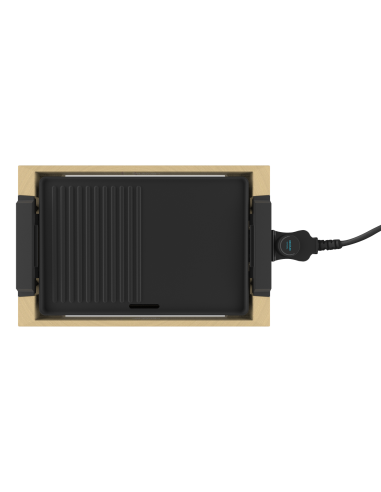 Plancha de cocina Tasty&Grill 2000 Bamboo Black