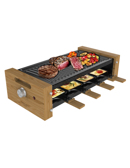Raclette Cheese&Grill 8200 Wood Black