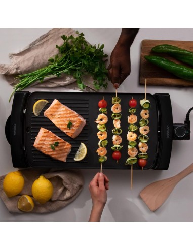 Plancha eléctrica Tasty&Grill 3000 RockWater MixGrill