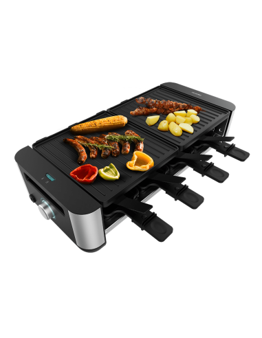 Raclette Cheese&Grill 16000 Inox Black
