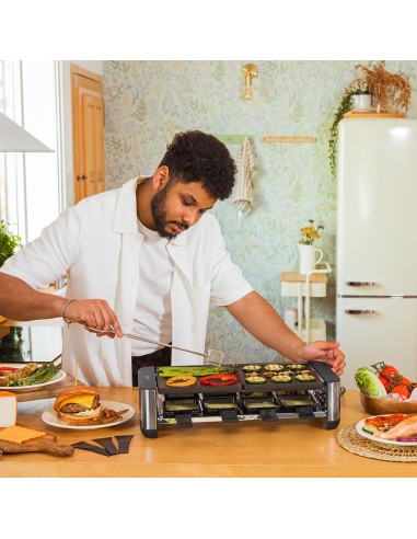Raclette Cheese&Grill 16000 Inox Black