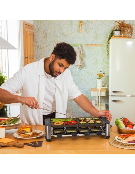 Raclette Cheese&Grill 16000 Inox Black