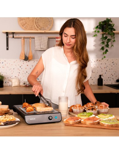 Tostador plano Turbo EasyToast InoxDark