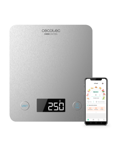 Báscula de cocina CookControl 10000 Connected