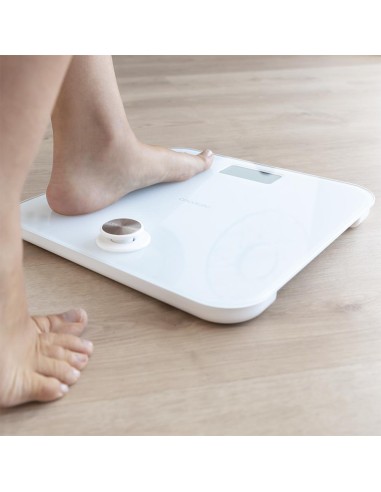 Báscula de baño Surface Precision EcoPower 10000 Healthy White