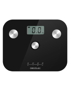 Báscula de baño Surface Precision EcoPower 10100 Full Healthy Black
